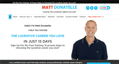 Desktop Screenshot of mattdonatelle.com